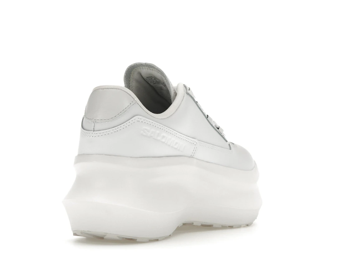 Salomon SR811 Leather Platform Comme des Garcons White