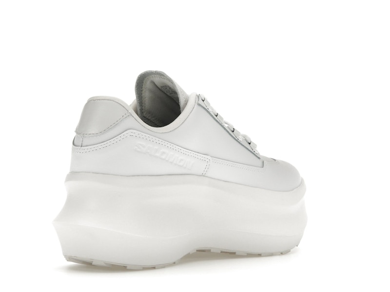 Salomon SR811 Leather Platform Comme des Garcons White