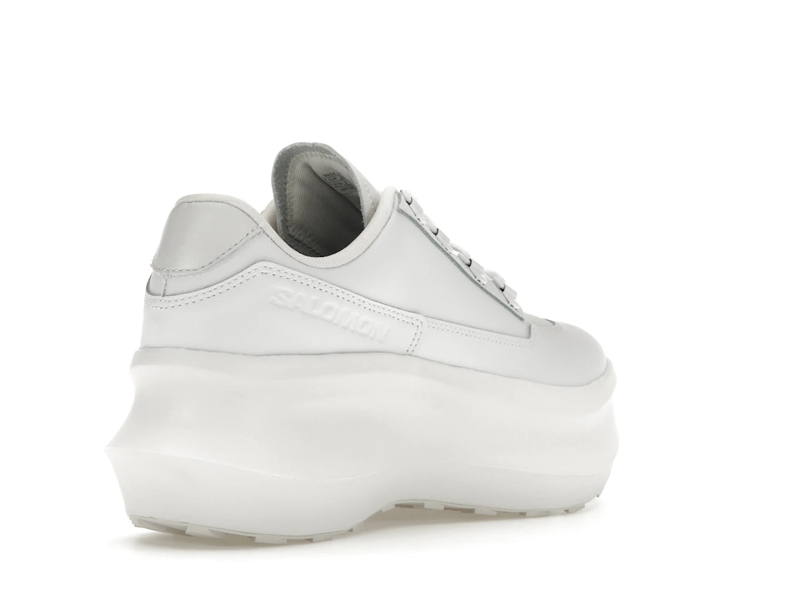 Salomon SR811 Leather Platform Comme des Garcons White