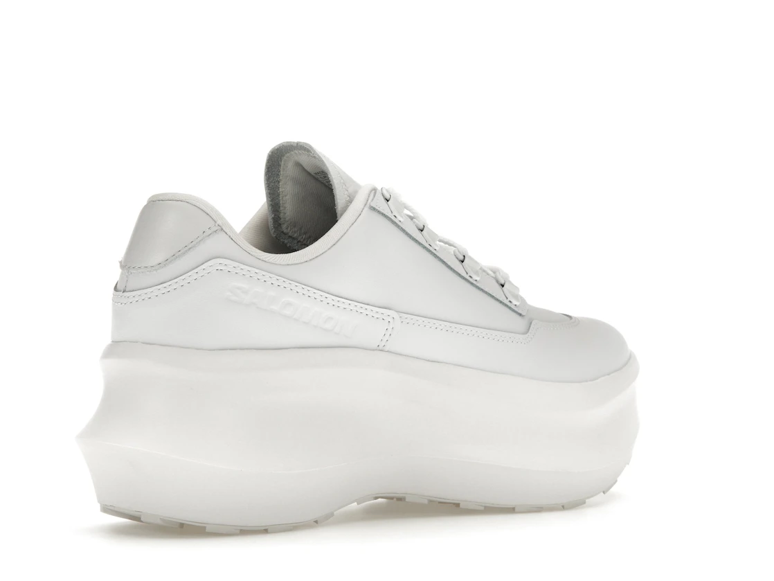 Salomon SR811 Leather Platform Comme des Garcons White