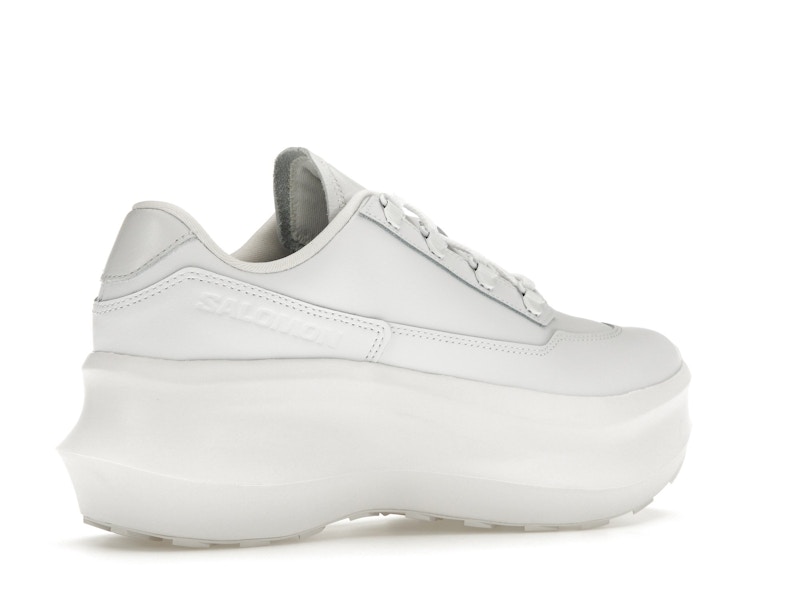 Salomon SR811 Leather Platform Comme des Garcons White