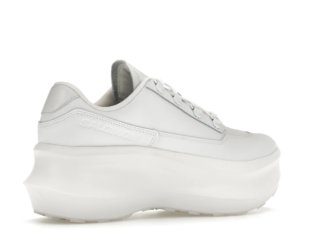 Salomon SR811 Leather Platform Comme des Garcons White