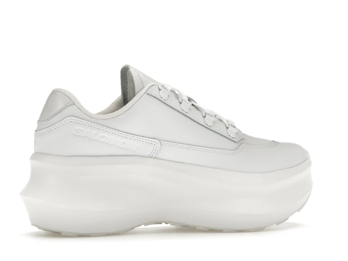 Salomon SR811 Leather Platform Comme des Garcons White