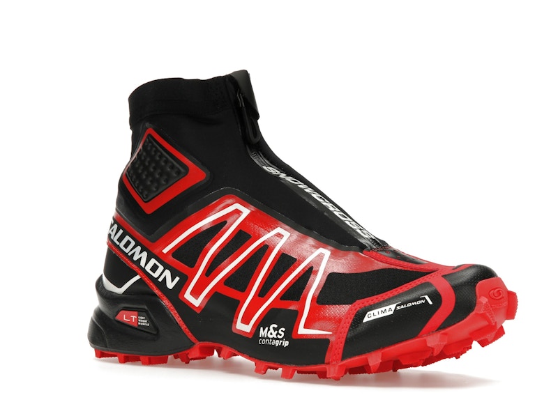 Salomon Snowcross Black Fiery Red