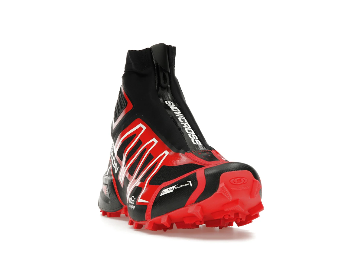Salomon Snowcross Black Fiery Red