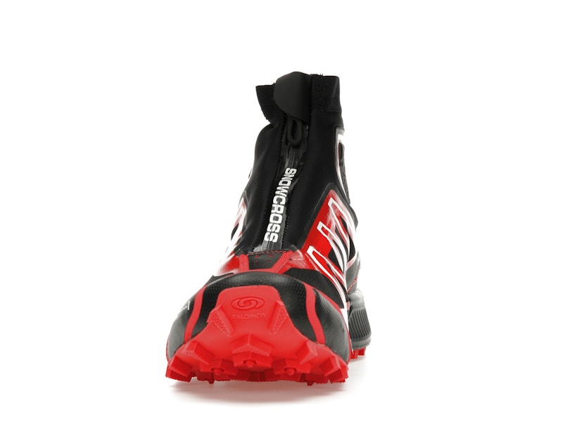 Salomon Snowcross Black Fiery Red