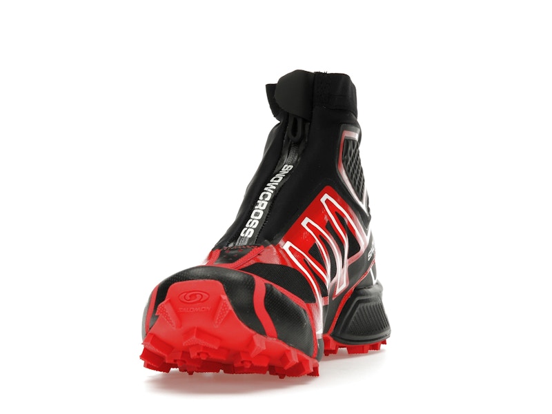 Salomon Snowcross Black Fiery Red