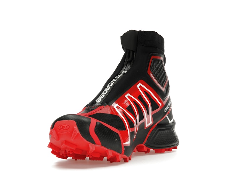 Salomon Snowcross Black Fiery Red