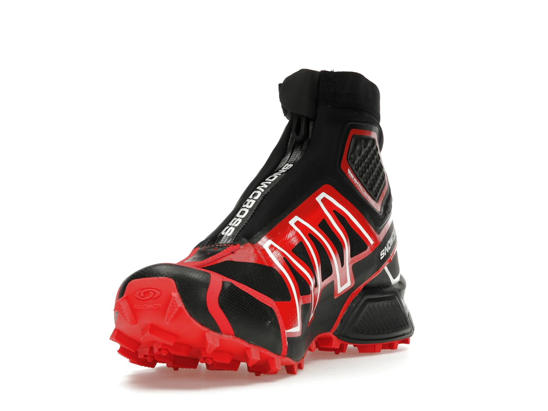 Salomon Snowcross Black Fiery Red