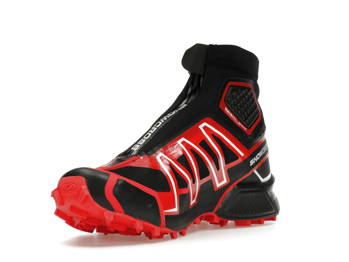 Salomon Snowcross Black Fiery Red
