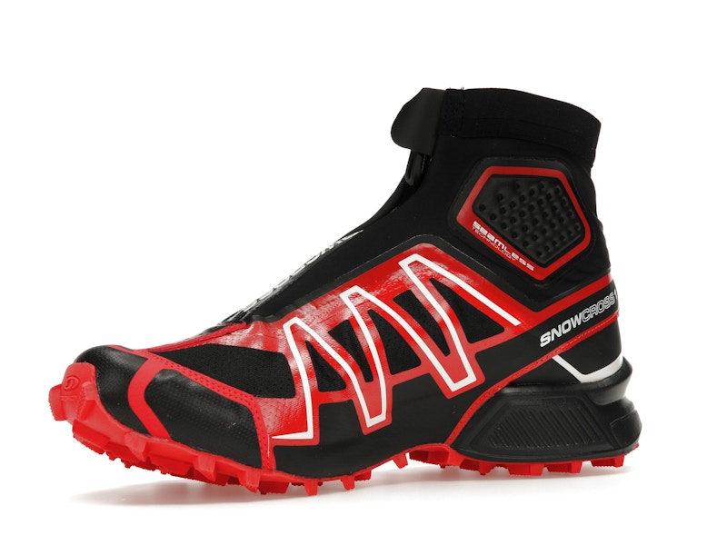 Salomon Snowcross Black Fiery Red