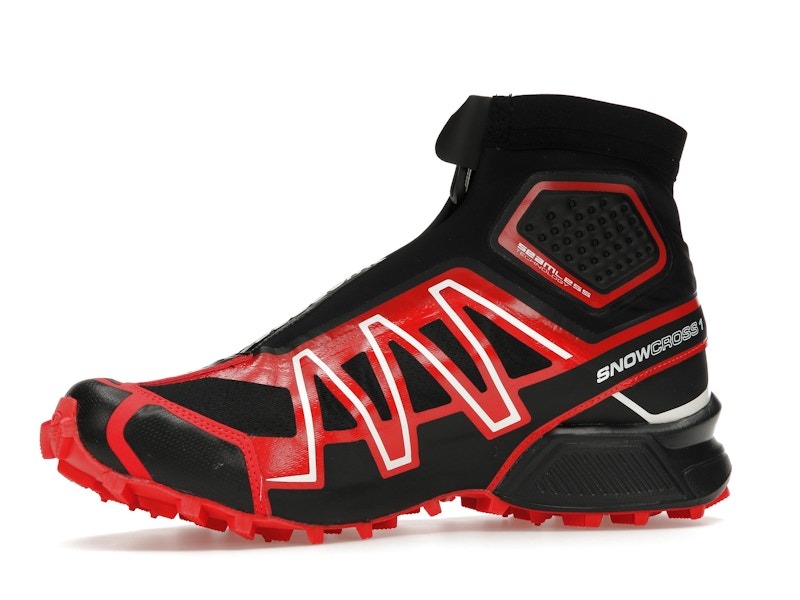 Salomon Snowcross Black Fiery Red