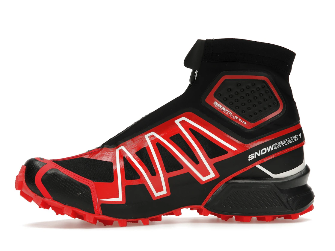 Salomon Snowcross Black Fiery Red