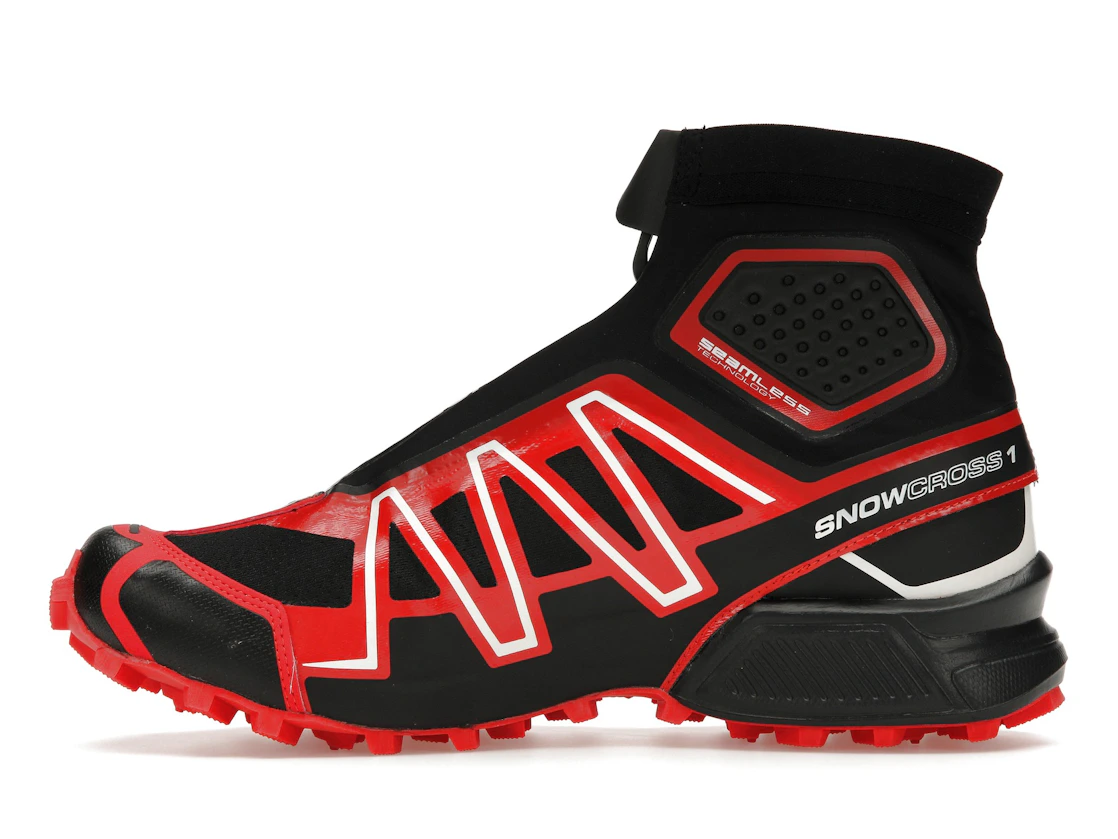 Salomon Snowcross Black Fiery Red