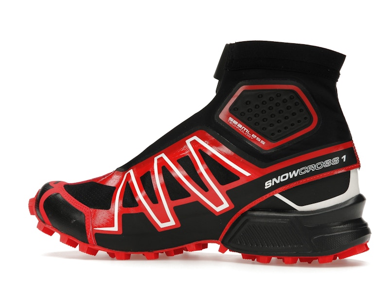 Salomon Snowcross Black Fiery Red