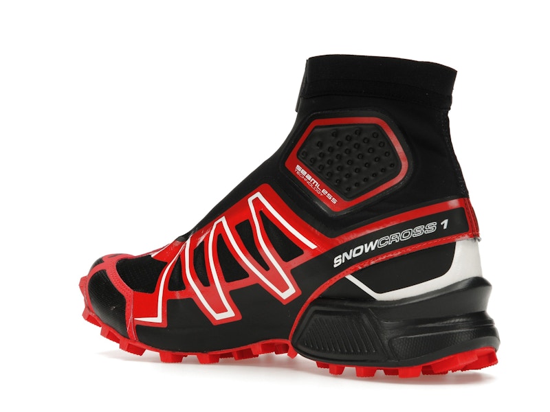 Salomon Snowcross Black Fiery Red