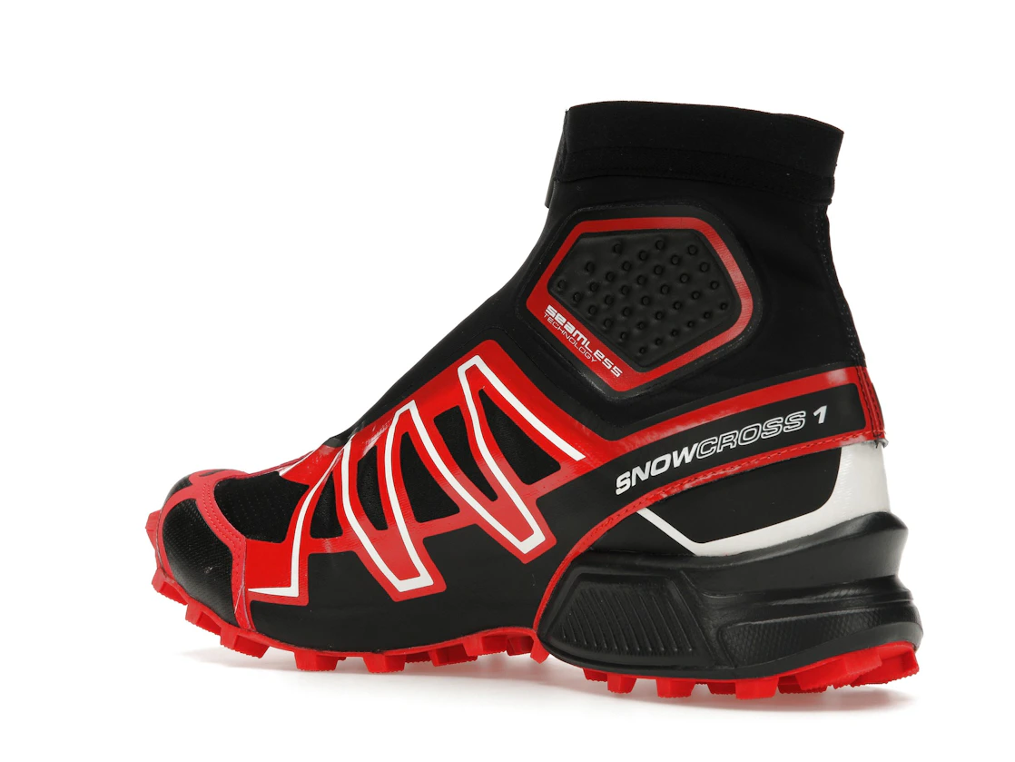 Salomon Snowcross Black Fiery Red