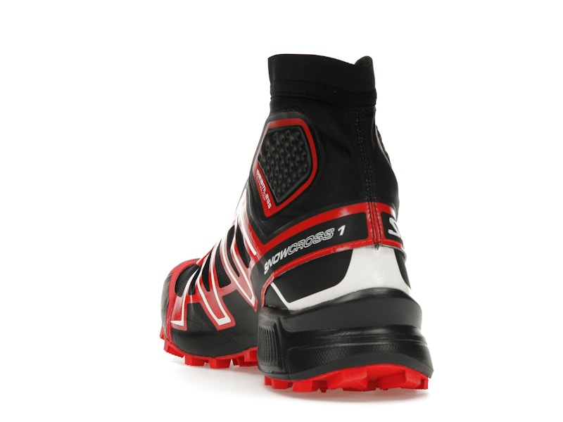Salomon Snowcross Black Fiery Red