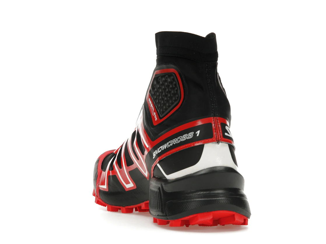 Salomon Snowcross Black Fiery Red