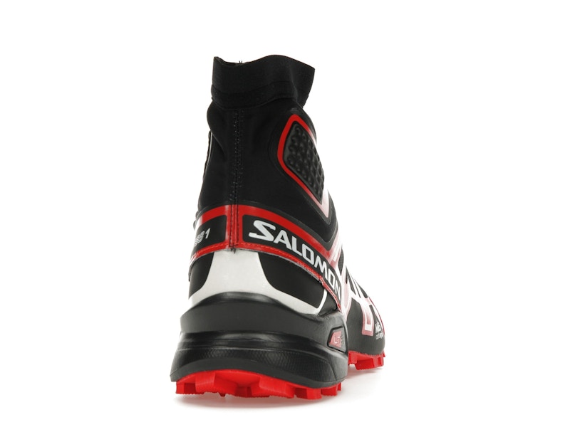 Salomon Snowcross Black Fiery Red