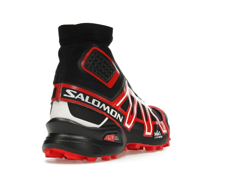 Salomon Snowcross Black Fiery Red