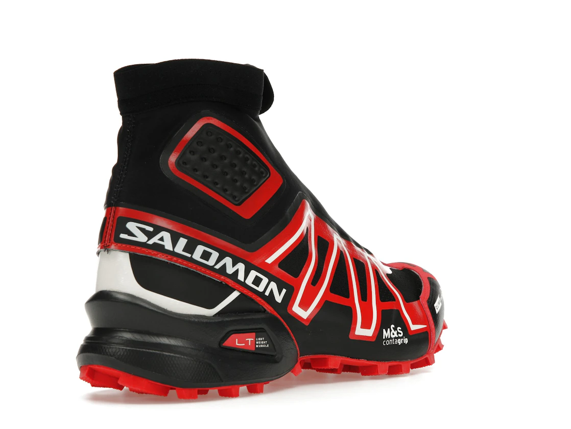 Salomon Snowcross Black Fiery Red