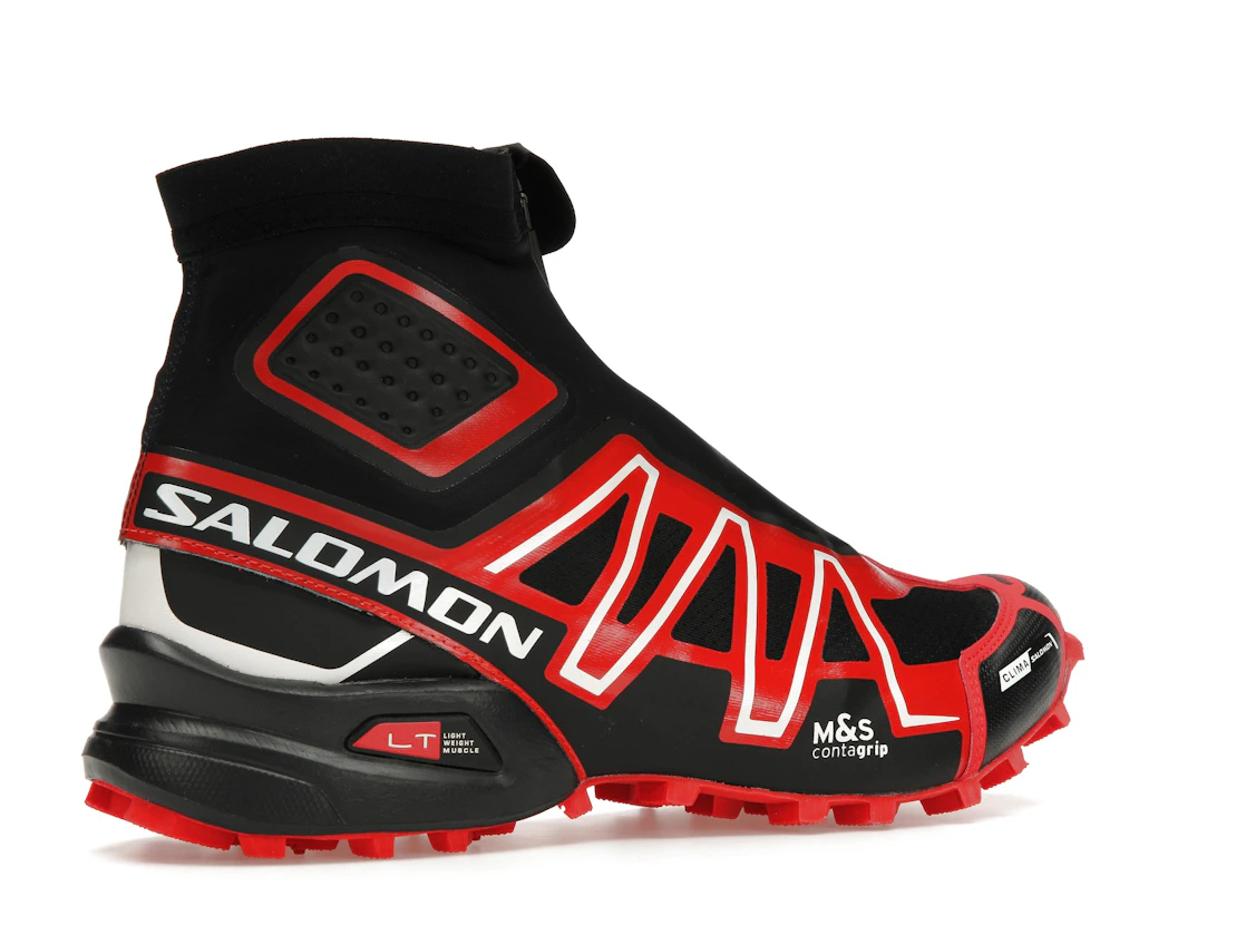 Salomon Snowcross Black Fiery Red