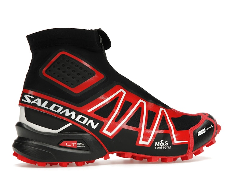 Salomon Snowcross Black Fiery Red