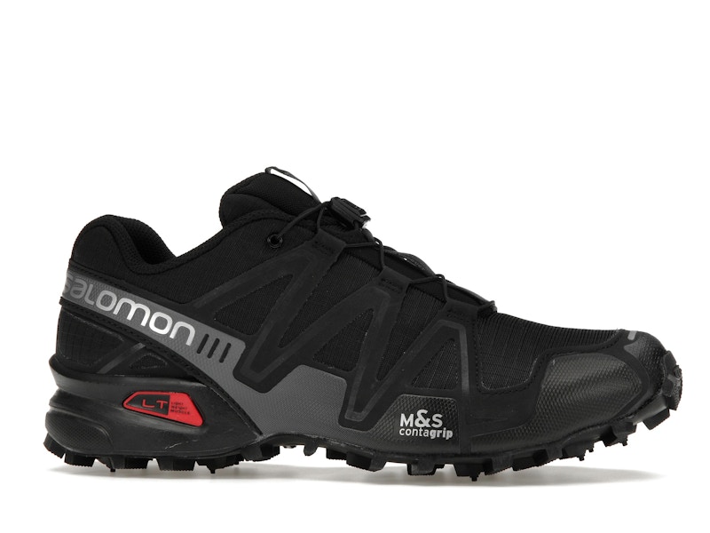 Salomon Speedcross 3 Black Quiet Shade Red