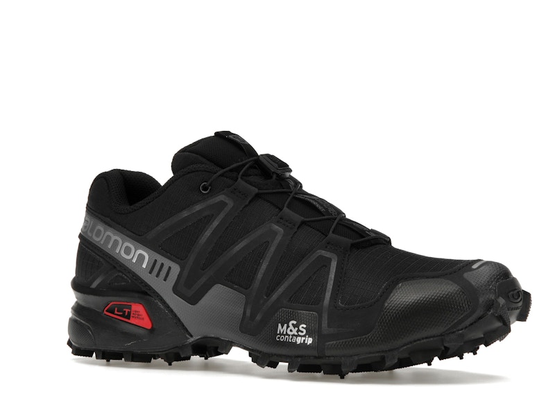Salomon Speedcross 3 Black Quiet Shade Red