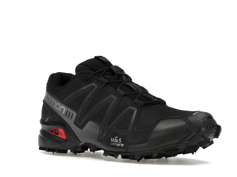 Salomon Speedcross 3 Black Quiet Shade Red