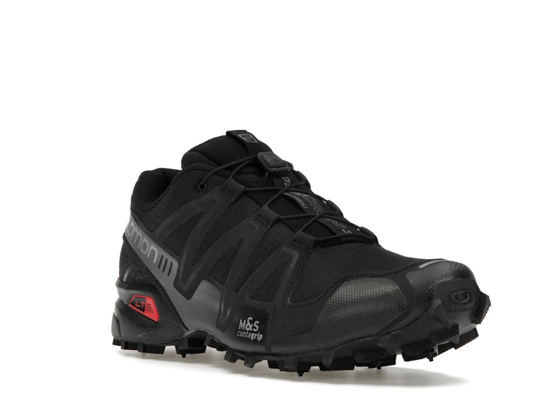 Salomon Speedcross 3 Black Quiet Shade Red