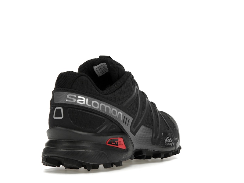 Salomon Speedcross 3 Black Quiet Shade Red