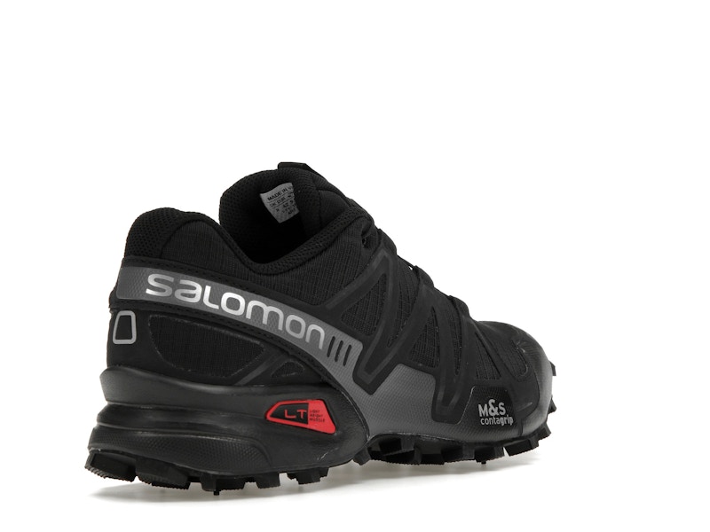 Salomon Speedcross 3 Black Quiet Shade Red