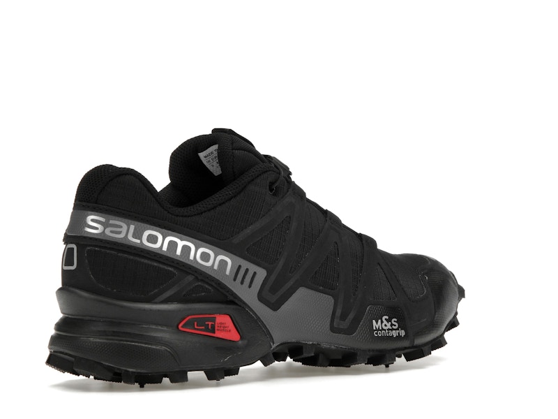Salomon Speedcross 3 Black Quiet Shade Red