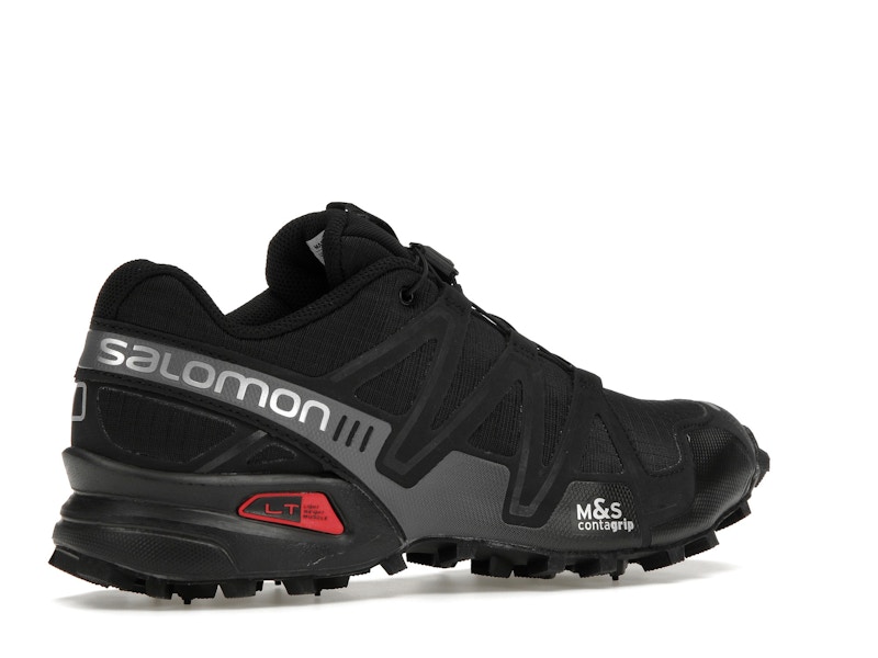 Salomon Speedcross 3 Black Quiet Shade Red