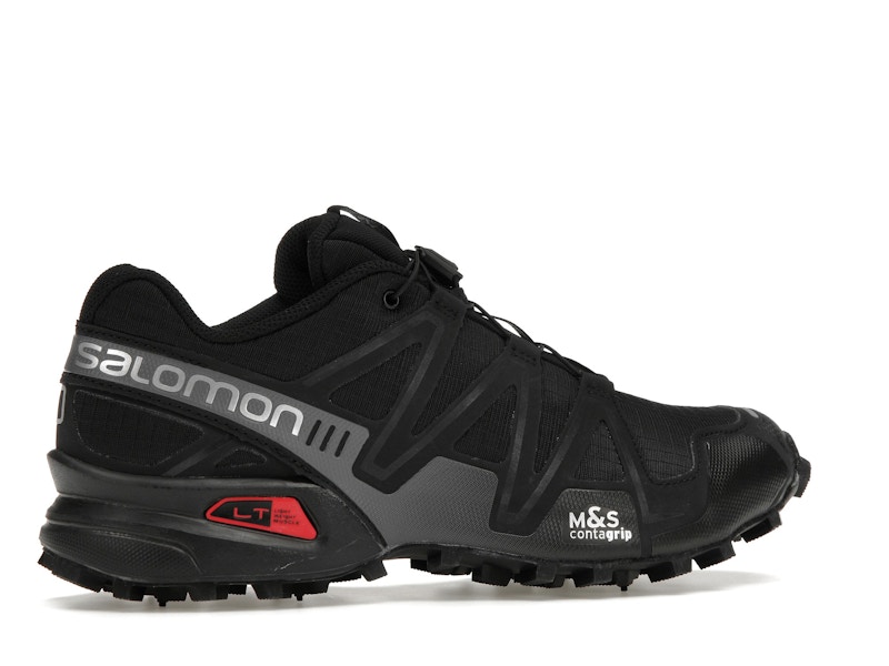 Salomon Speedcross 3 Black Quiet Shade Red