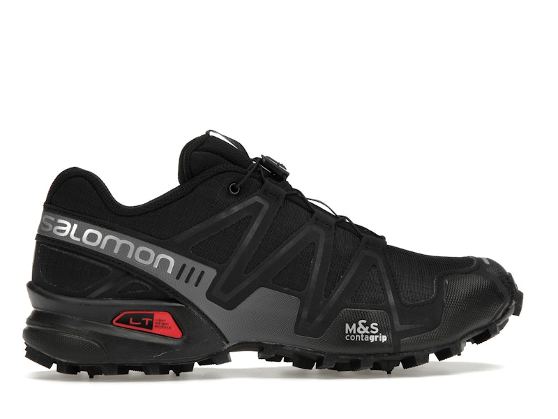 Salomon Speedcross 3 Black Quiet Shade Red