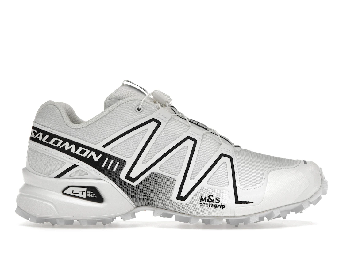 Salomon Speedcross 3 White Alloy Black