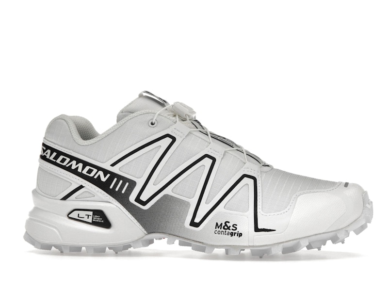 Salomon Speedcross 3 White Alloy Black