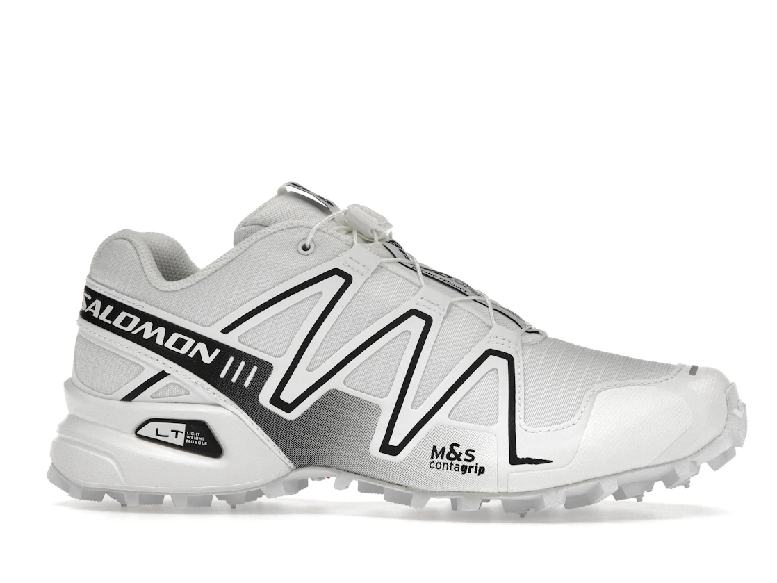 Salomon Speedcross 3 White Alloy Black