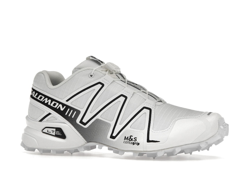 Salomon Speedcross 3 White Alloy Black