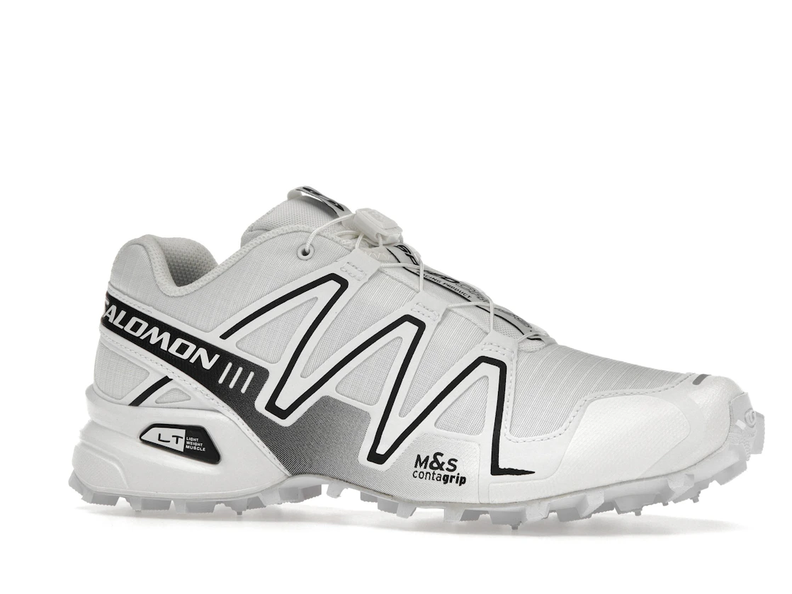 Salomon Speedcross 3 White Alloy Black