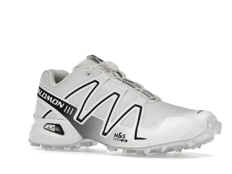 Salomon Speedcross 3 White Alloy Black