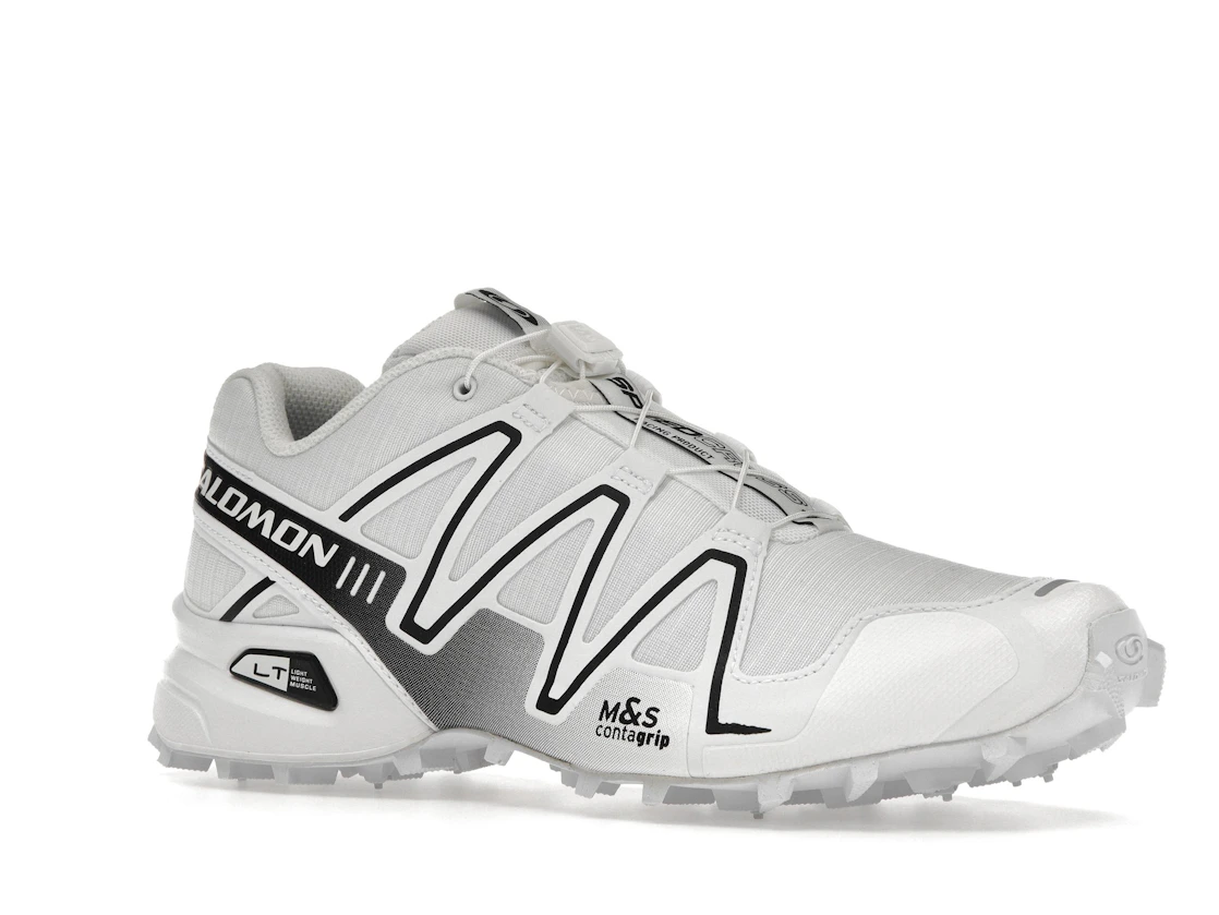 Salomon Speedcross 3 White Alloy Black