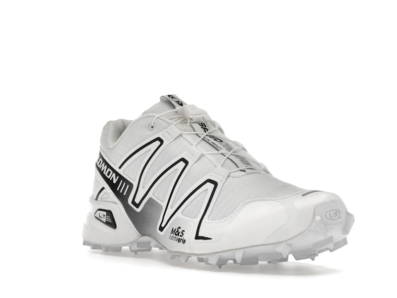 Salomon Speedcross 3 White Alloy Black