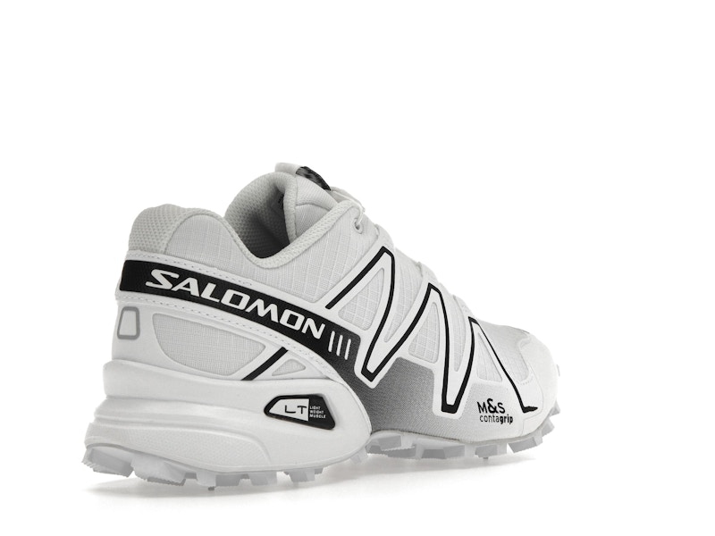 Salomon Speedcross 3 White Alloy Black