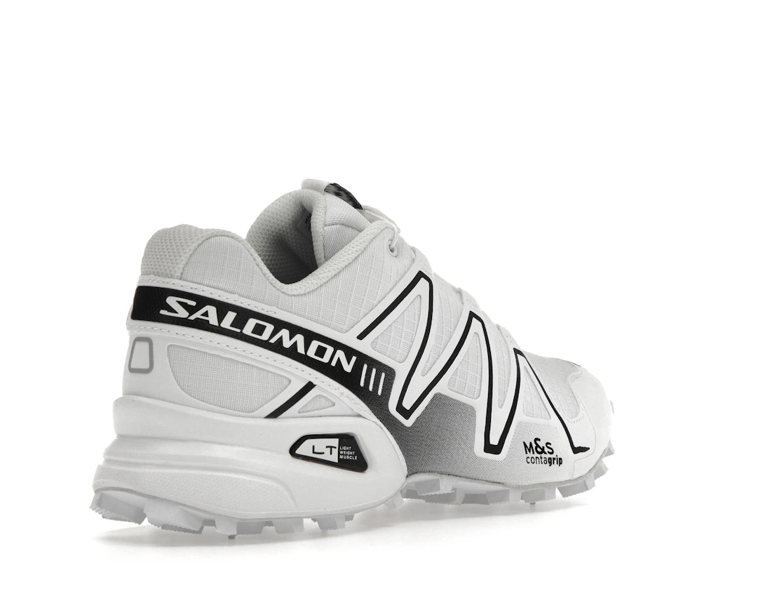 Salomon Speedcross 3 White Alloy Black