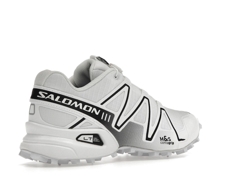 Salomon Speedcross 3 White Alloy Black