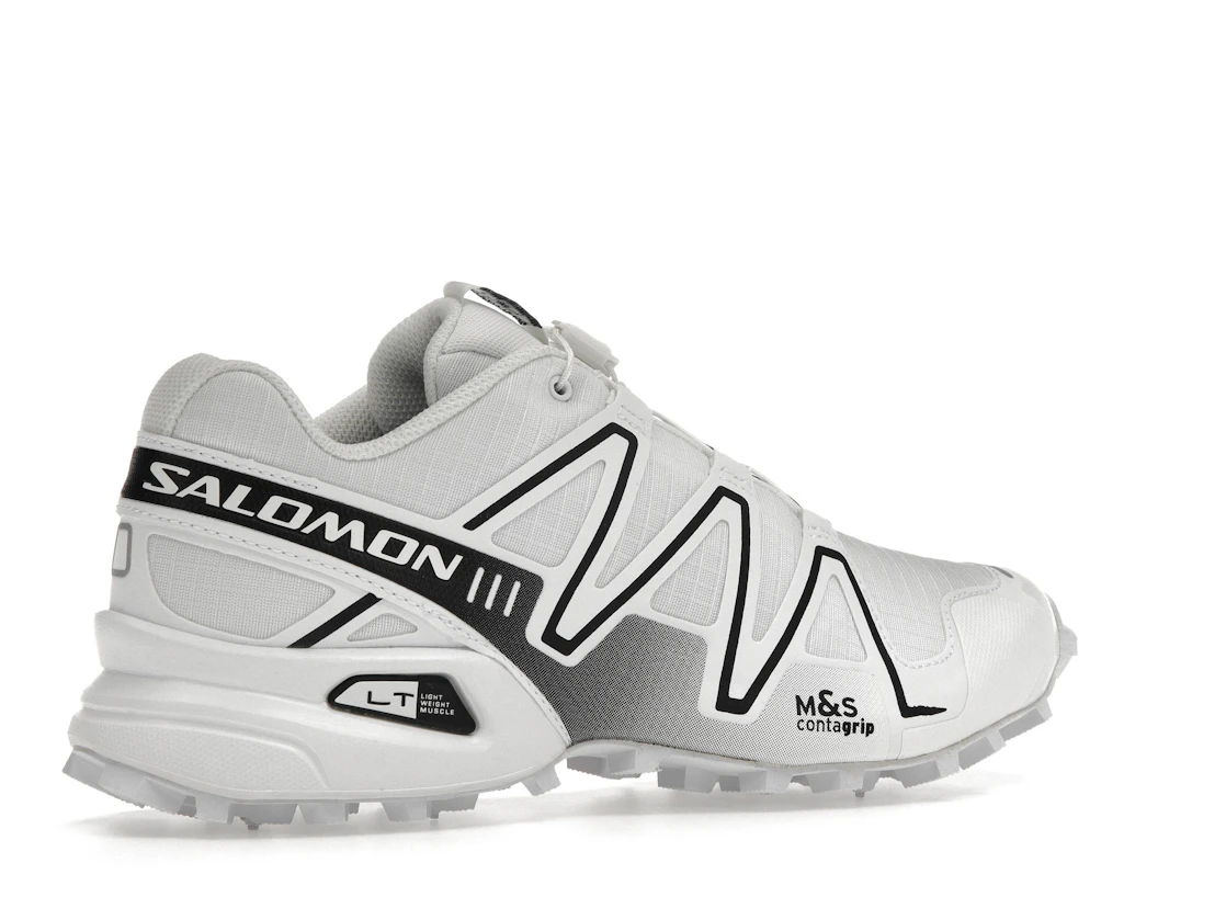 Salomon Speedcross 3 White Alloy Black
